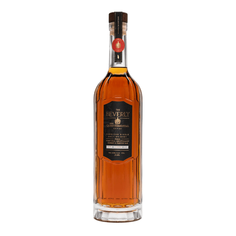 The Beverly: The QuintEssential Edition American Single Malt Whiskey 750ml
